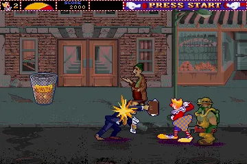 Ninja Clowns (08/27/91) screen shot game playing